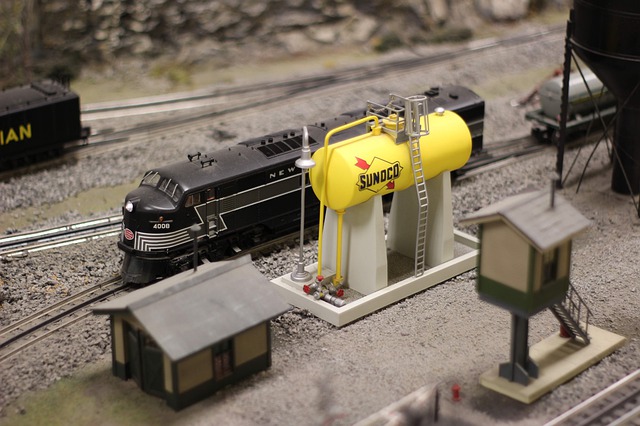 model železnice, lokomotiva